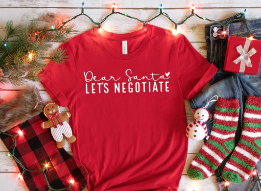 Dear Santa Lets Negotiate