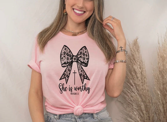 She is Worthy Bow