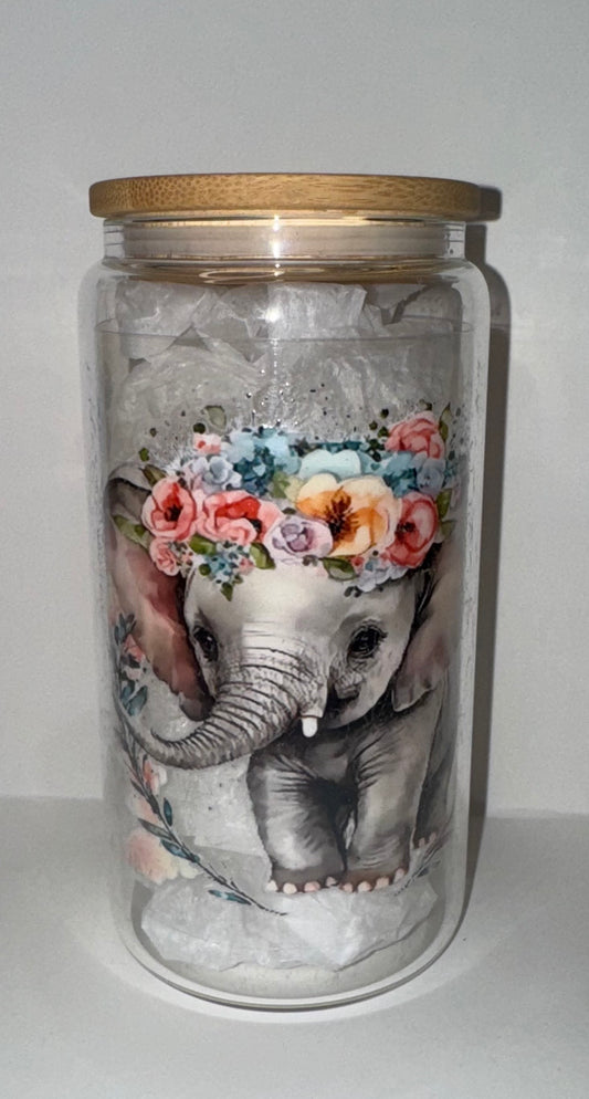 Floral Elephant