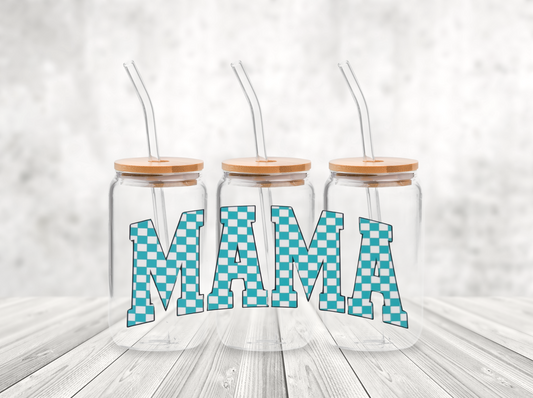 Blue Checkered Mama