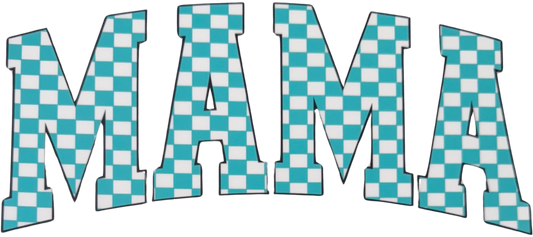 Blue Checkered Mama