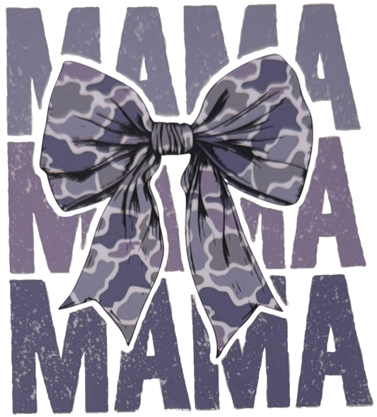 Mama Camo Bow