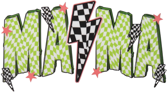 Green Checked Mama and Bolt