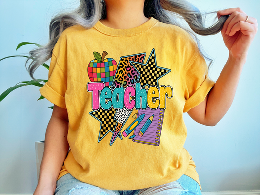 Checkered Bolt Teacher
