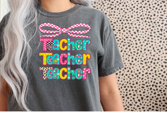 Teacher Bow x3
